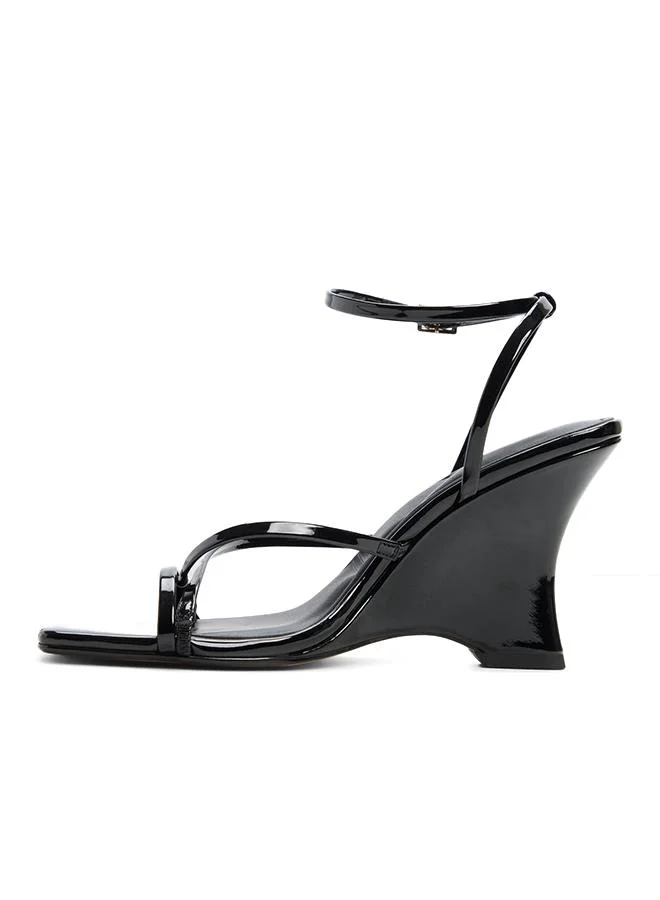 Aldo BLACK Lexina Ladies Black Heeled Sandals for Women | Best Price UAE