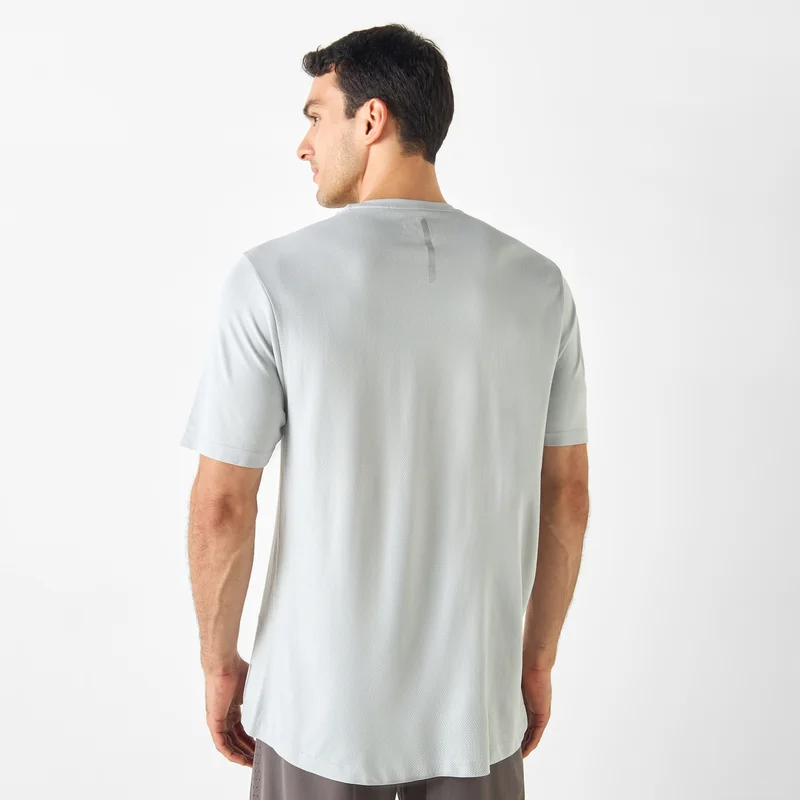 ADOT by Splash Printed Crew Neck T-shirt with Short Sleeves