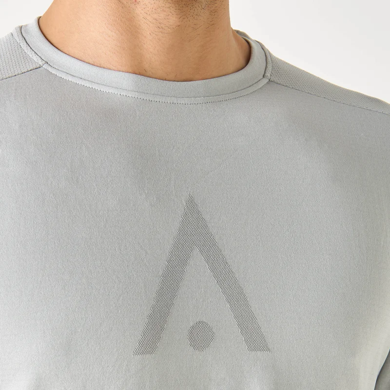 ADOT by Splash Printed Crew Neck T-shirt with Short Sleeves