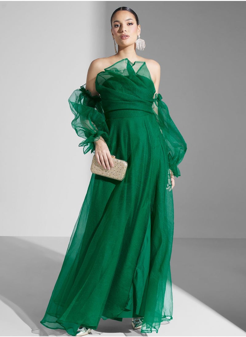 Ella Limited Edition Tulle Off Shoulder Dress  - Image 1