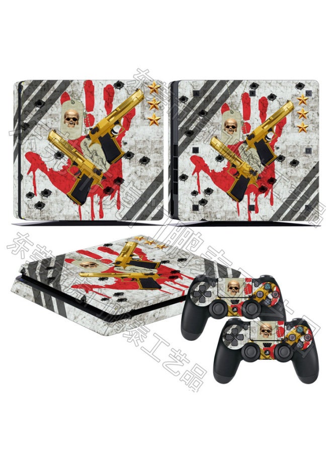 عام ملصق لعبة رفيع لجهاز PS4 من Direct Fashion، طبقة حماية لآلة الألعاب الشخصية الرائعة - اللون: PT-PS4 Slim-006 - Image 5