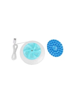 Mini Washing Machine, Portable Ultrasonic Turbine Washing, Ultrasound Turbo Washer Laundry for Travel Household (Green)