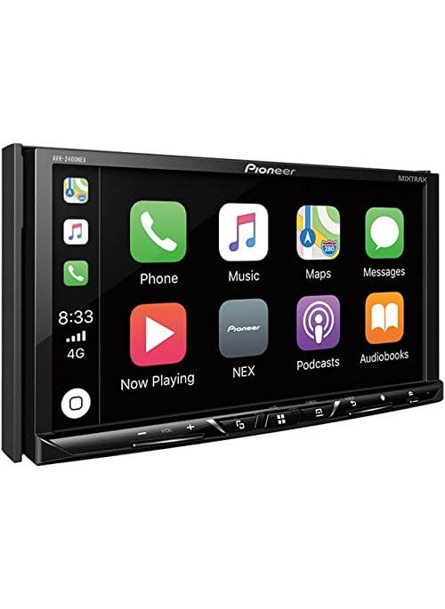 Pioneer Pioneer AVH2400NEX 7 Touchscreen Double Din Android Auto and Apple CarPlay InDash DVDCD Bluetooth Car Stereo Receiver  - Image 2