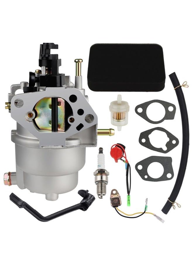 HUZTL كربوراتور لجينيراك GP5000 GP5500 GP6500 0J58620157 5KW 5.5KW 6.5KW مولد 389cc 0G8442A111 كرب مع مجموعة تصفية الهواء للصيانة - Image 1