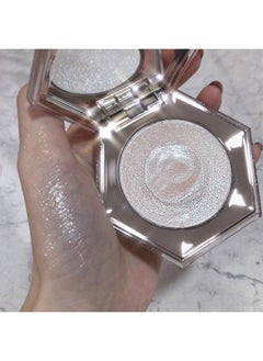 ibcccndc Pearl White Face Body Cheek Diamond Shimmer Highlight Makeup Palette Powder Iluminadores Iluminador  - Image 2