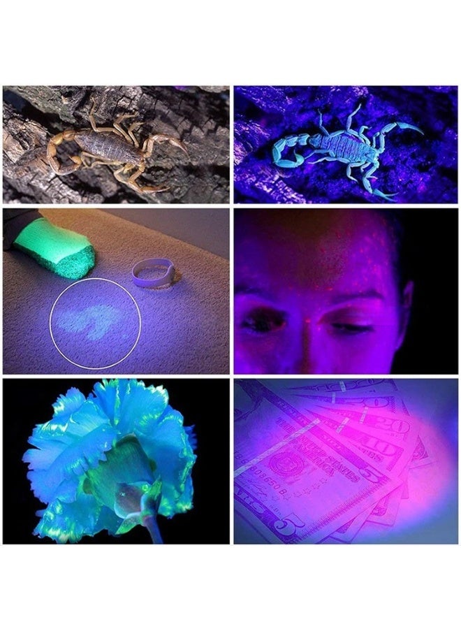 سكت شيكترو مصباح يدوي جديد متعدد الوظائف متغير الألوان RGB مع مشبك شحن USB مغناطيسي لإضاءة مثالية (أبيض) - Image 5