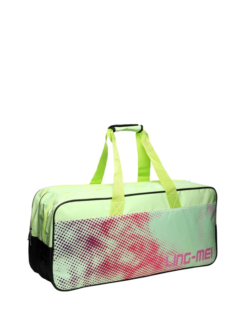 LING-MEI KIT BAG 603 Cyan – Spacious, Durable & Thermal-Protected Sports Kit Bag - Image 3