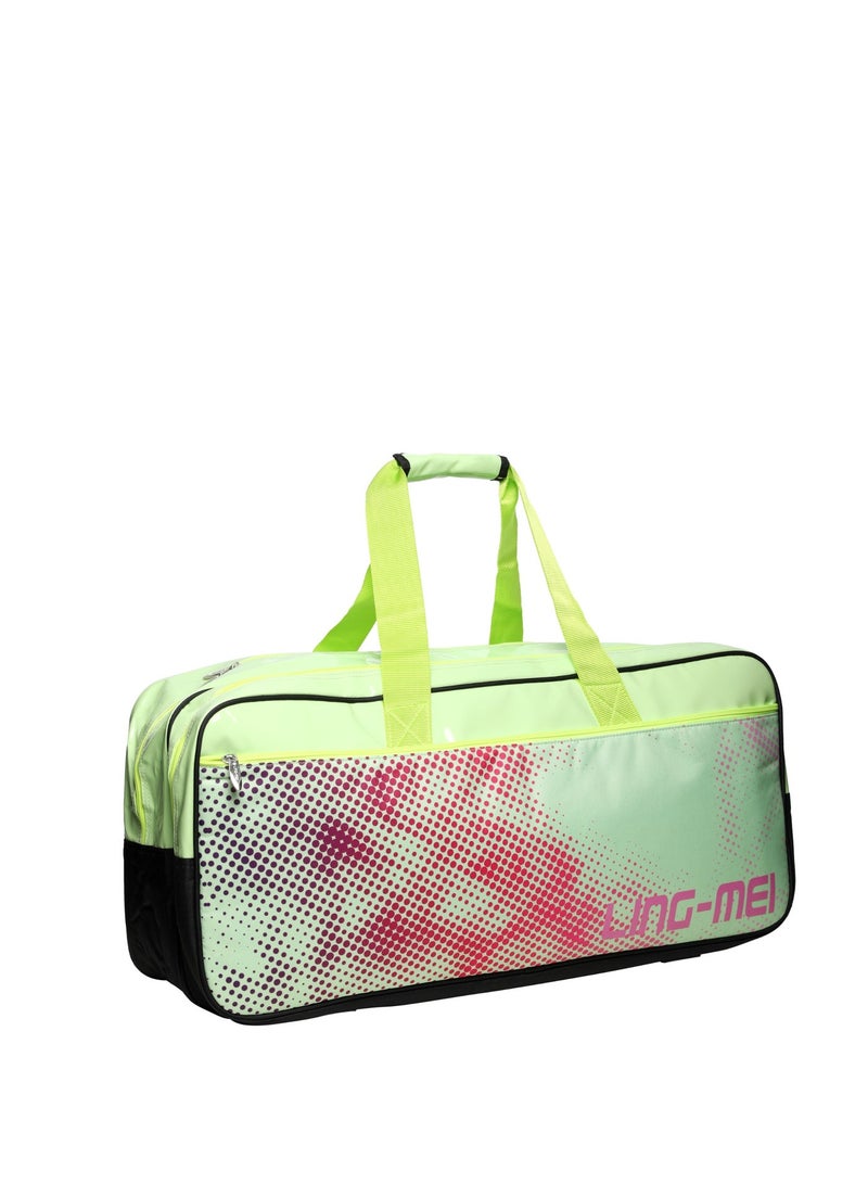 LING-MEI KIT BAG 603 Cyan – Spacious, Durable & Thermal-Protected Sports Kit Bag - Image 2