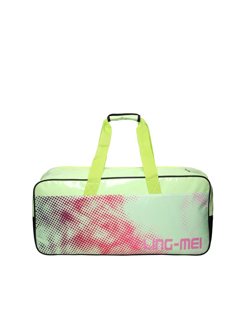 LING-MEI KIT BAG 603 Cyan – Spacious, Durable & Thermal-Protected Sports Kit Bag - Image 4