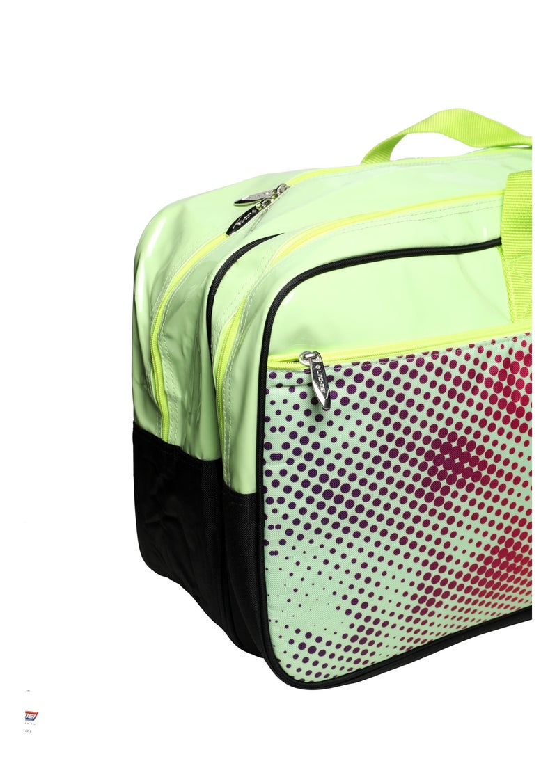 LING-MEI KIT BAG 603 Cyan – Spacious, Durable & Thermal-Protected Sports Kit Bag - Image 5