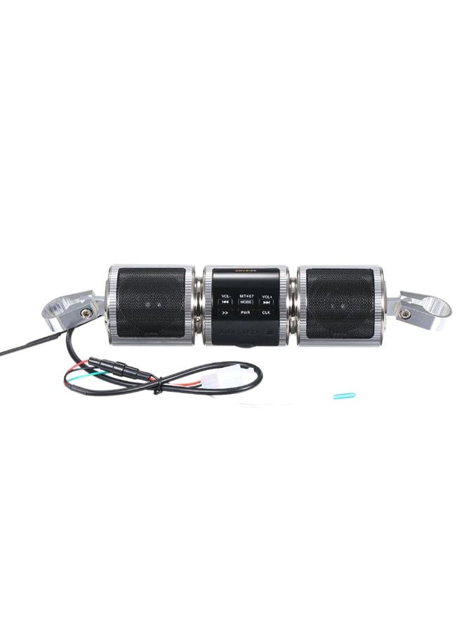 NIBEMINENT Motorcycle Bluetooth Mp3 Music Player Stereo Speaker 