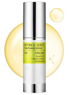 CARVENCHY Retinol Shot Tightening Serum with Pure Vitamin A Retinol,Peptide Complex and Panthenol,Pore Minimizer,Wrinkles and Fine Lines,Firmer Skin,1.1 fl.oz./30ml  - Image 1