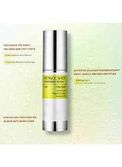 CARVENCHY Retinol Shot Tightening Serum with Pure Vitamin A Retinol,Peptide Complex and Panthenol,Pore Minimizer,Wrinkles and Fine Lines,Firmer Skin,1.1 fl.oz./30ml  - Image 4