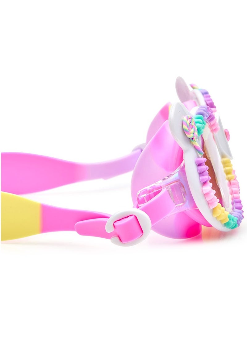 بلينج2O Lollipop Gummy Bear Swim Goggles for Kids - Anti Fog, No Leak, Non Slip, UV Protection - Hard Travel Case - Lead and Latex Free - Image 4