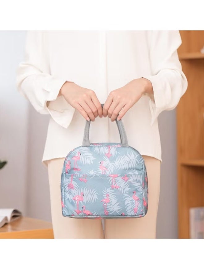 Nadrab Insulated Lunch Bag, Large Capacity Lunch Box, Portable Thickened Lunch Tote, Fabric Adult Lunch Box - Small Lunch Bag for Women and Men - Image 5