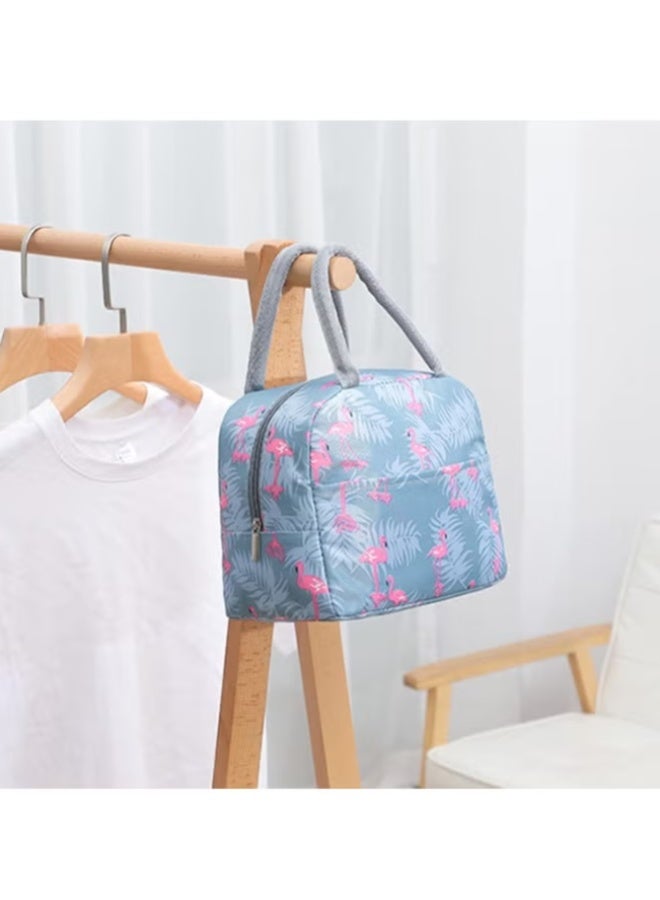 Nadrab Insulated Lunch Bag, Large Capacity Lunch Box, Portable Thickened Lunch Tote, Fabric Adult Lunch Box - Small Lunch Bag for Women and Men - Image 3