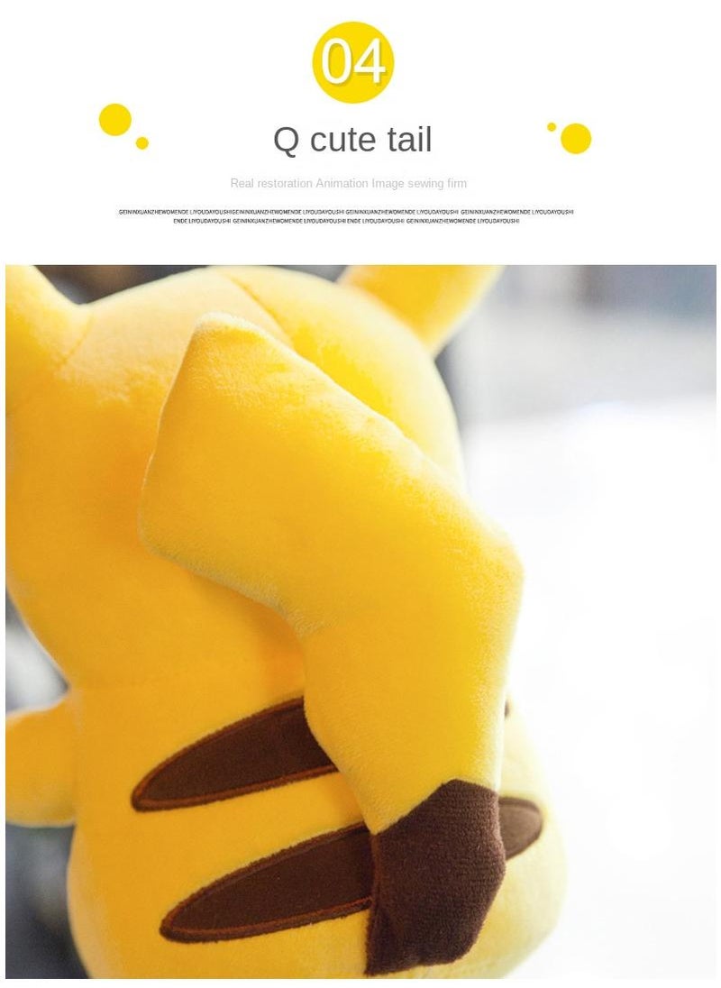 Pokemon 1-Piece Adorable Cartoon Pikachu Plush Toy  - Image 5