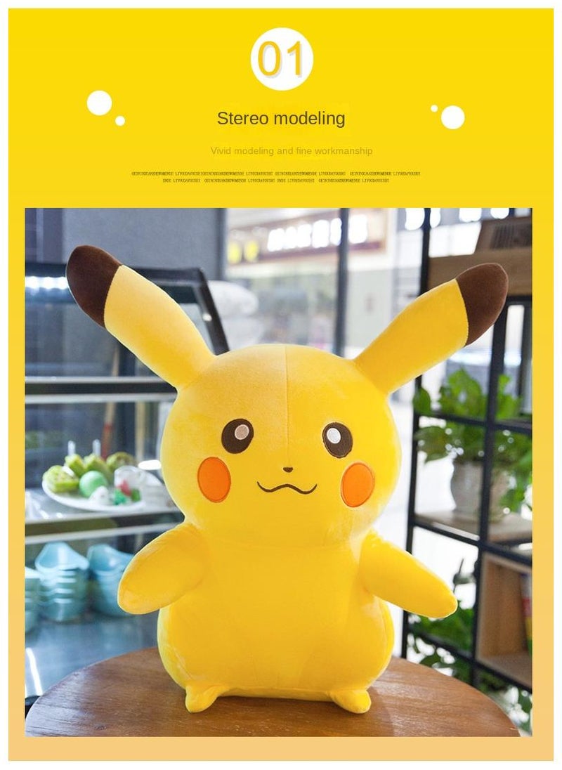 Pokemon 1-Piece Adorable Cartoon Pikachu Plush Toy  - Image 2