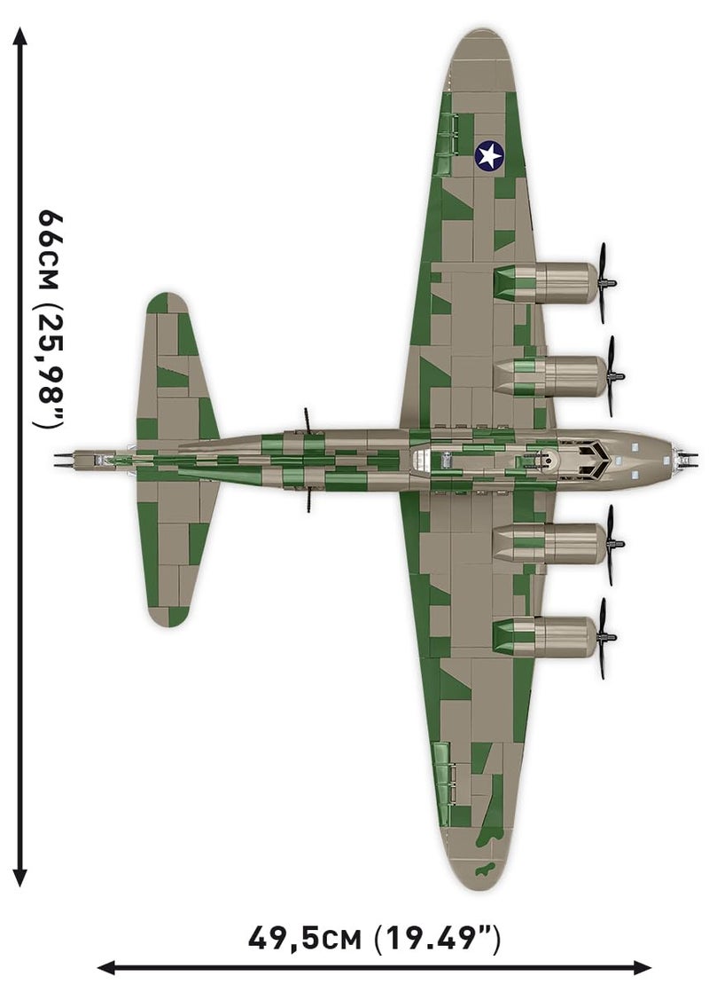 COBI Historical Collection WWII Boeingâ„¢ B-17F Flying Fortressâ„¢ Memphis Belle Aircraft - Executive Edition 49,5x14x66 cm - Image 2
