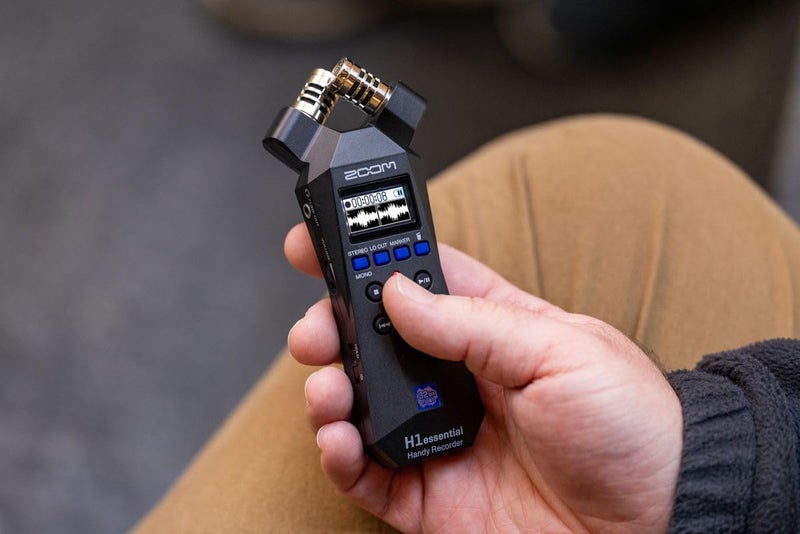 Zoom H1essential Stereo Handy Recorder (2024 Model, Essential Series) with 32-Bit Float, Accessibility, X/Y Microphones, USB Microphone, Portable, for Musicians, Podcasters, Filmmakers - Image 2
