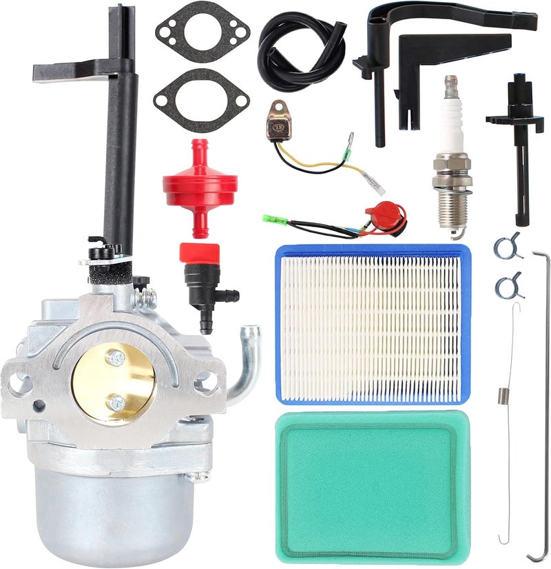 Pro Chaser 697978 591378 Carburetor Compatible with Briggs and Stratton Nikki 695115 030430 695114 Fits Coleman Powermate 5000 6250 Storm Responder 5500 Generator Troy Bilt 204412-0147E1 Generator - Image 1
