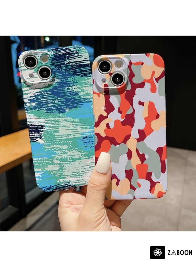 Zaboon Protective Case For iPhone 11 Pro Precise Hole Camouflage Pattern PC - Image 3