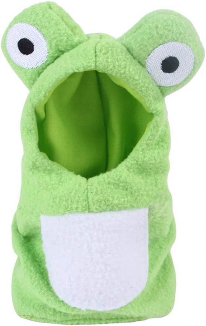 NUOBESTY Bird Diaper Flight Suit Parrot Frog Costume Pet Small Animals Clothes Parakeet Cockatiel for Festival Home Party Halloween S Green - Image 1