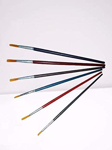 Lui Pui Quality Round Synthetic Brush Set of 7 Piece for Watercolor - Image 1