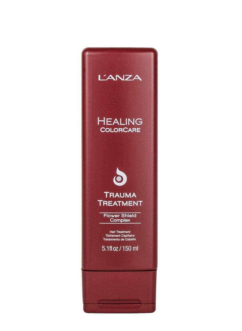 LANZA L'ANZA Healing ColorCare Trauma Treatment, Leave-In Conditioner for Dry Damaged Hair, Extends Color Longevity, For Healhty and Vibrant Color with Split End Repair & Hair Shine, Luxury Hair Care - Image 1