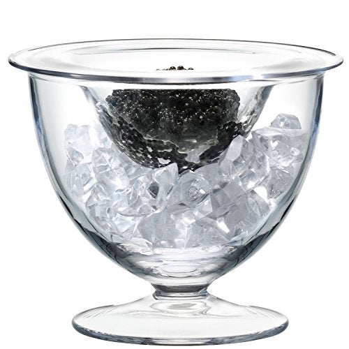 LSA International LSA SZ18 Serve Caviar Set Ø5.5in/H5in Clear - Image 1