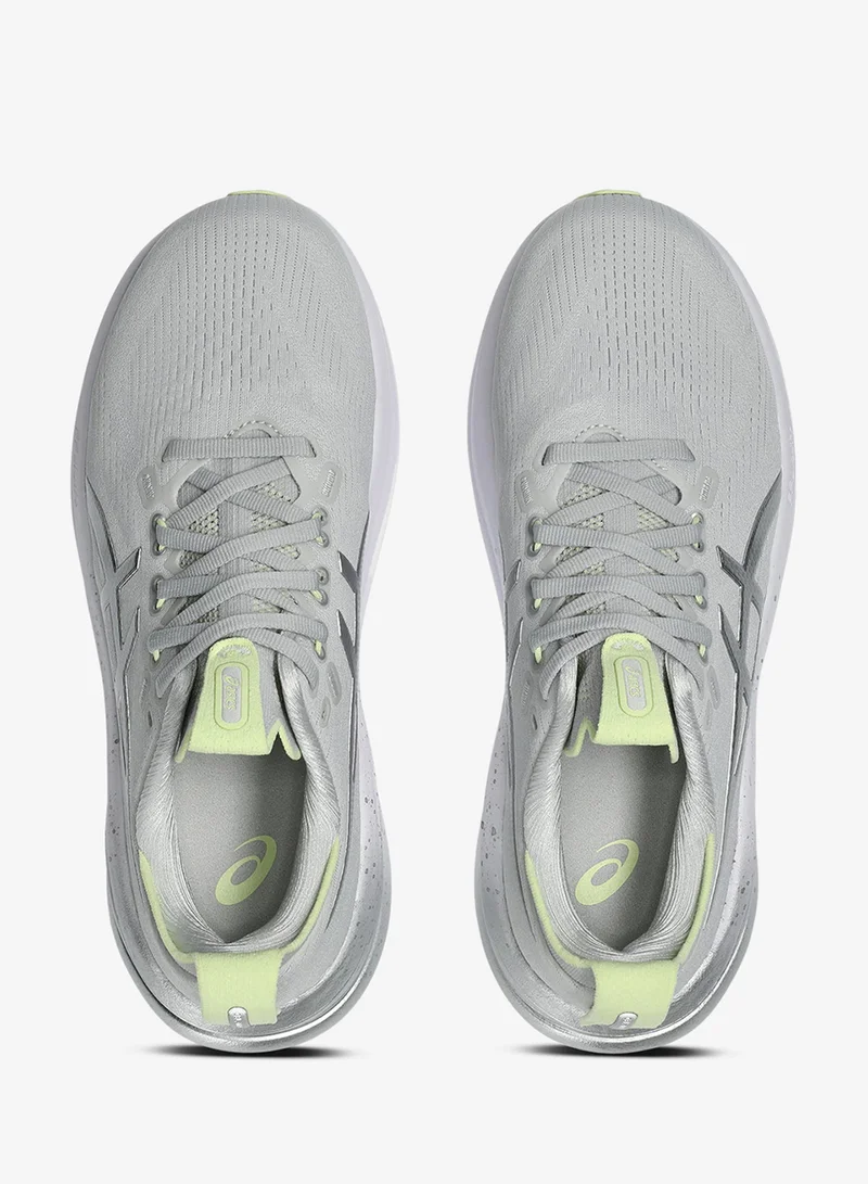 Asics Grey Women's GEL-KAYANO 33 PLATINUM Running Shoes for Women | Best Price UAE
