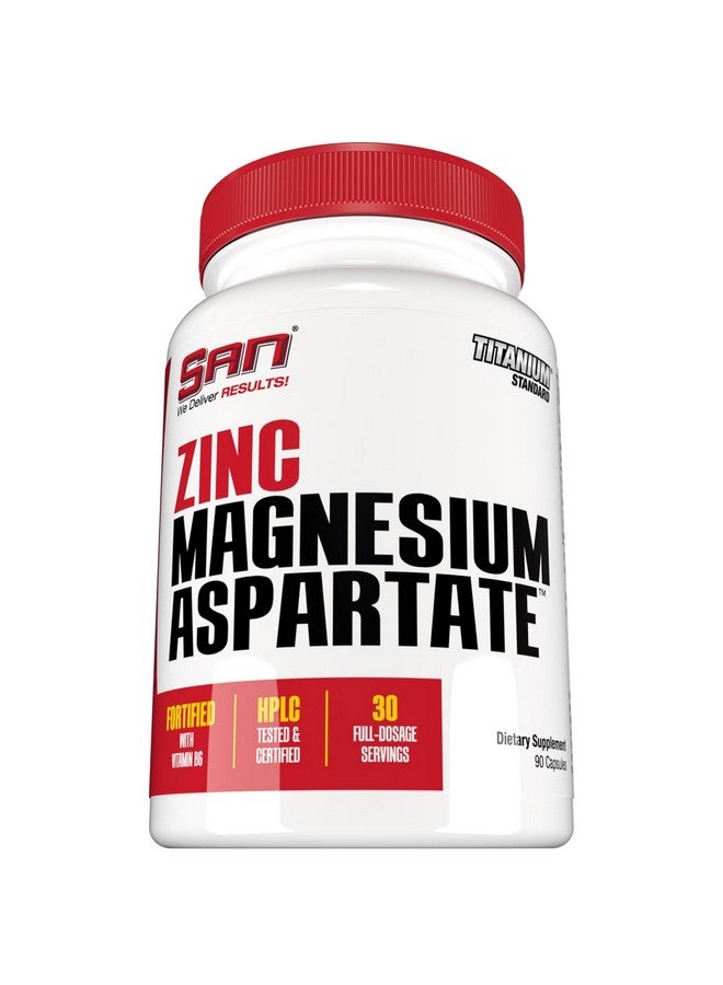SAN زنك ماغنيسيوم أسبارتات - مركب معدني أساسي لدعم النوم والتعافي 30 حصة - Image 2