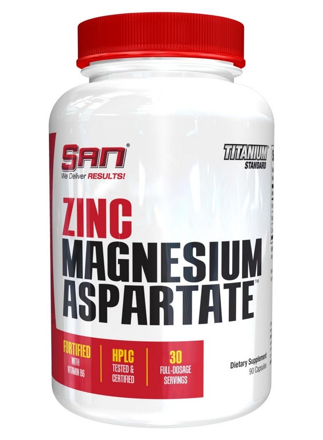 SAN زنك ماغنيسيوم أسبارتات - مركب معدني أساسي لدعم النوم والتعافي 30 حصة - Image 1