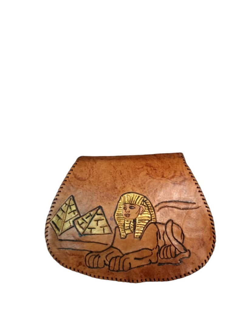 شير شنطة كروس من الجلد الطبيعي - Image 1