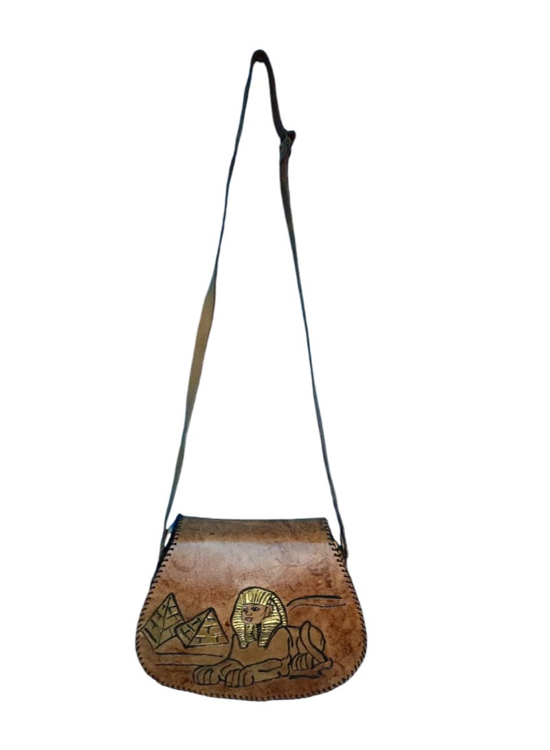 شير شنطة كروس من الجلد الطبيعي - Image 2