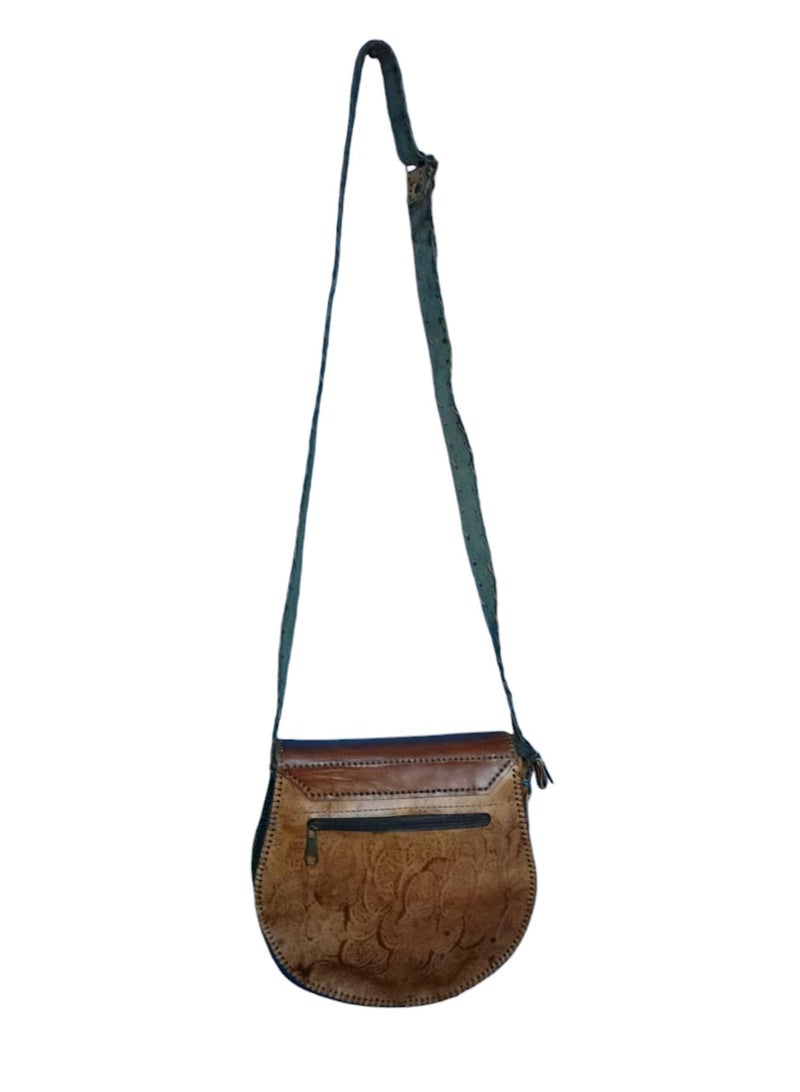 شير شنطة كروس من الجلد الطبيعي - Image 3