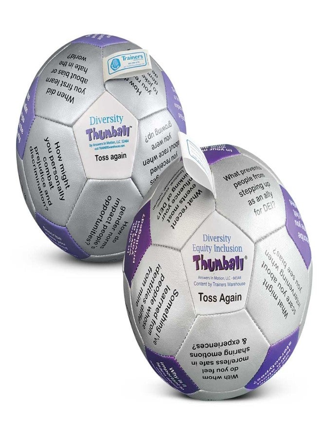 Trainers Warehouse Diversity and DEI Thumball Set | A Playful Tool for a serious discussions About Diversity & Inclusion in The worlkplace or Classroom (Diversity & DEI Set) - Image 1