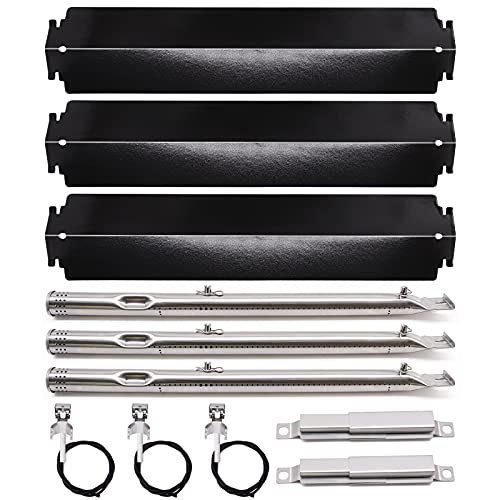 Criditpid Grill Parts Kits Compatible for Char-Broil Charbroil 463247412, 463257110, 463247109, 463270912, 463243812, 463270614, Heat Plates Replacement for Charbroil 3 Burner 463257110 Grill - Image 1