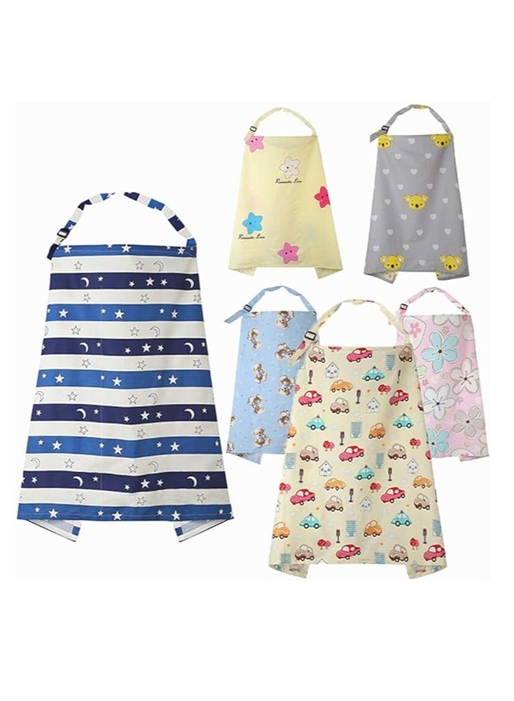Nursing Covers For Breastfeeding, Soft Cotton Breastfeeding Cover, Stroller Cover, Privacy Nursing Covers, Infant Feeding Cover - Multi Styles And Colors - Image 2