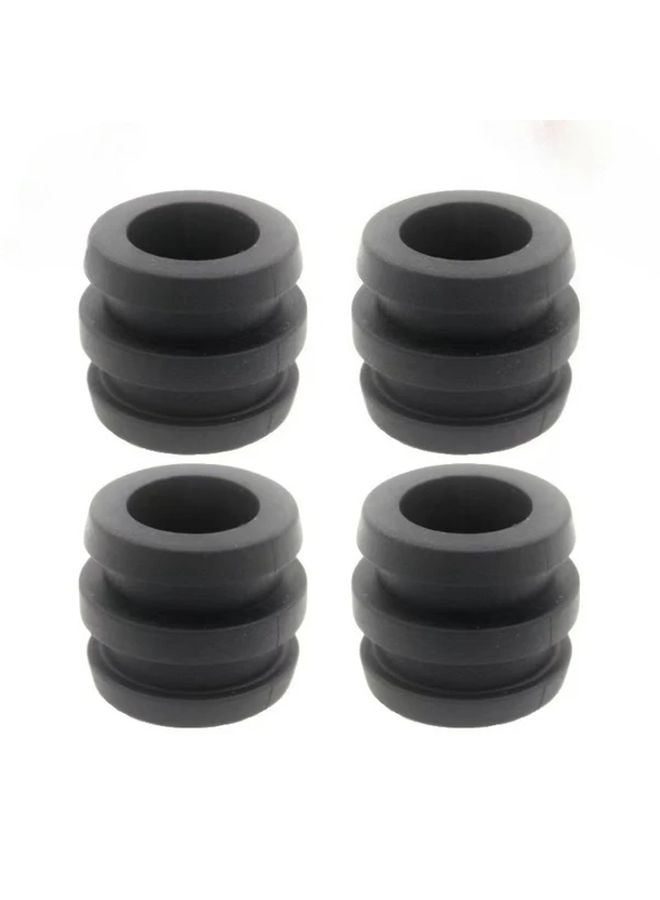 Black Rubber Tubes For Soccer Table Parts Heavy Duty Model 5529 4 Pcs Set - Image 4