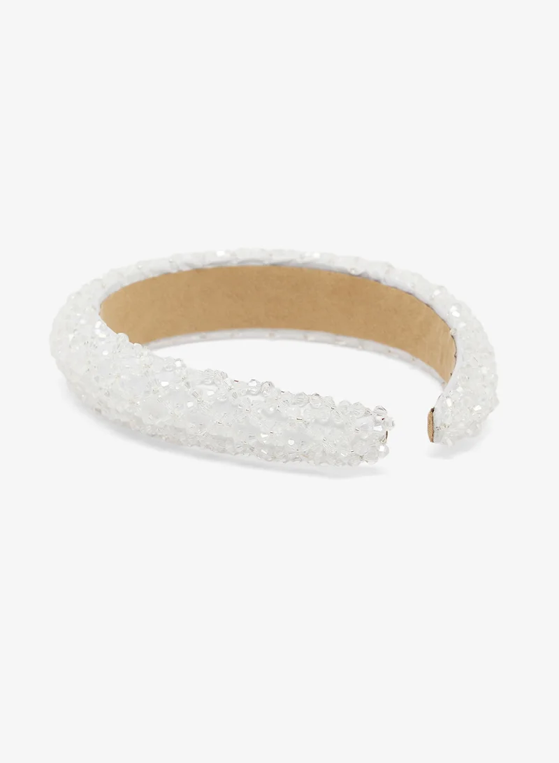 خزانة Rhinestone Embellished Headband