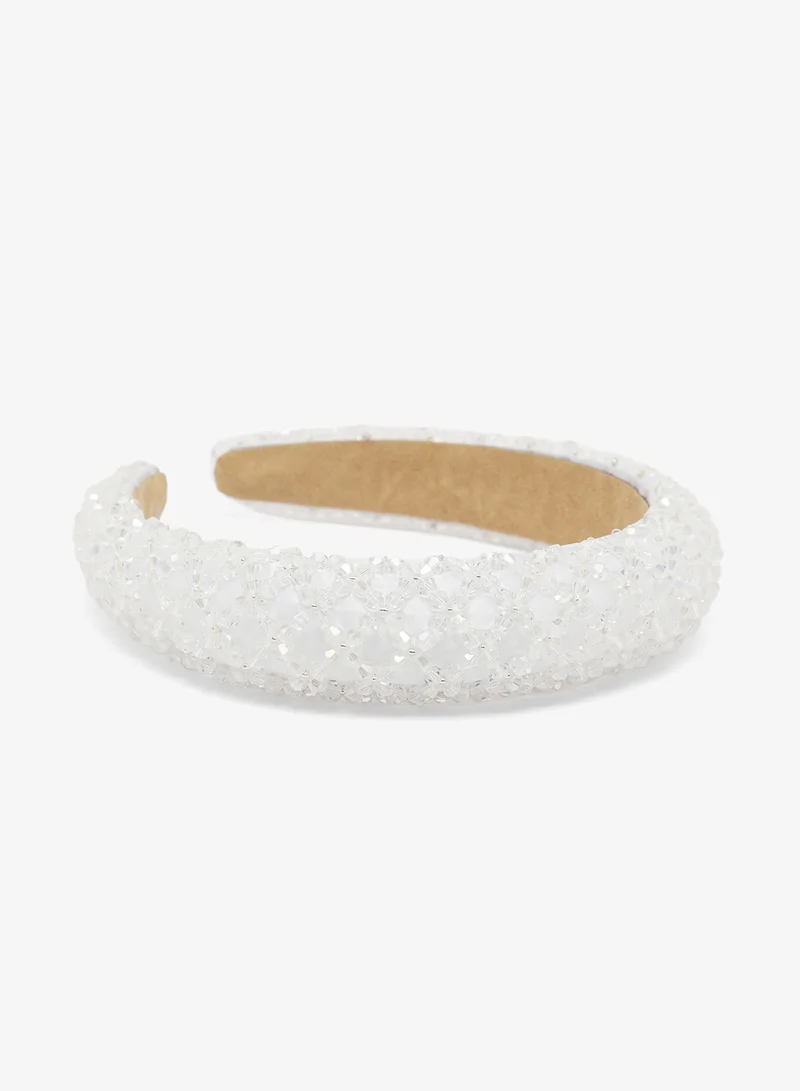 خزانة Rhinestone Embellished Headband