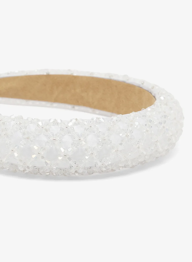 Khizana  Rhinestone Embellished Headband for Women | Best Price UAE