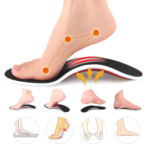 JSHshield Shoe InsertsArch Support InsertsPlantar Fasciitis ReliefPain Relief OrthoticsCoach Shoes InsolesMen Women Professional Sport Insoles Relieve Foot Pain and Flat Foot - Image 5