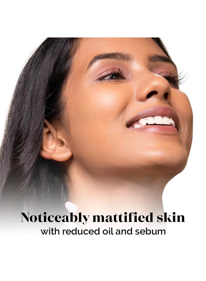 LuxaDerme Pore Perfecting Face Serum - Minimizes Pores, Controls Oil & Sebum, Firms Skin | 96% Natural Ingredients With Lotus Water, Alpaflor® Alp-Sebum, Syn®-Coll, Galactomyces | Korean Skincare - 30Ml  - Image 2