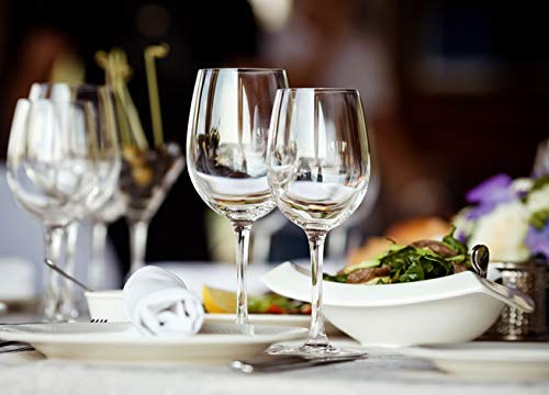 MZP Italian Premium Glass Wine Glasses Set of 2 400 ml Perfect for Red Wines White Wines Premium Glassware 400 ml 2 - Image 4