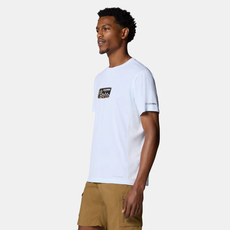 Columbia White Men's Zero Rules T-Shirt for Men | Best Price UAE