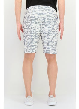 Kenneth Cole Men Drawstring All Over Print Basic Shorts, Multicolor  - Image 3