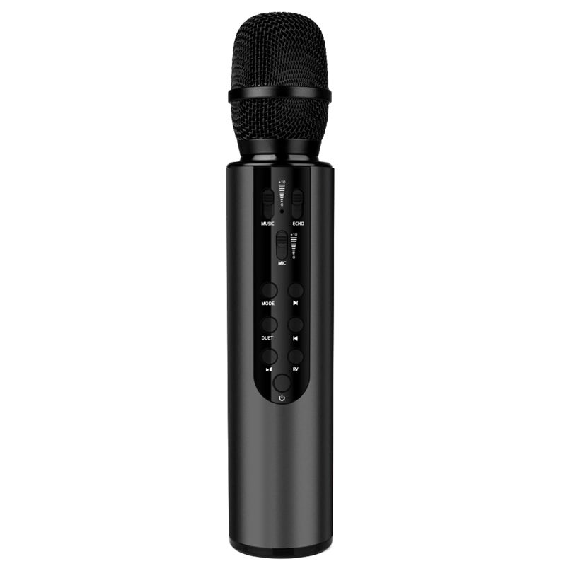 Gold Handheld Karaoke Microphone For Kids Home KTV Player High Fidelity Sound Family Party Essential - Image 2
