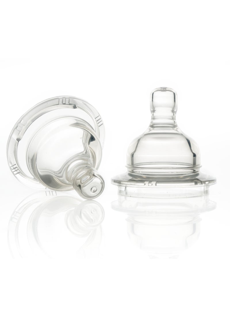 Japlo Nane Natural Feeding Bottle , for natural feeling like the sensation of breastfeeding , with Anti-colic nipple & Lukewarm water mixer 160 ml (seprate handes)  - Image 4